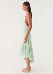 Darline Midi Dress - Pistachio