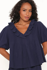 Felicity Short Set - Navy