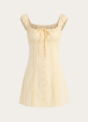 Fornarina Mini Dress - Lemon